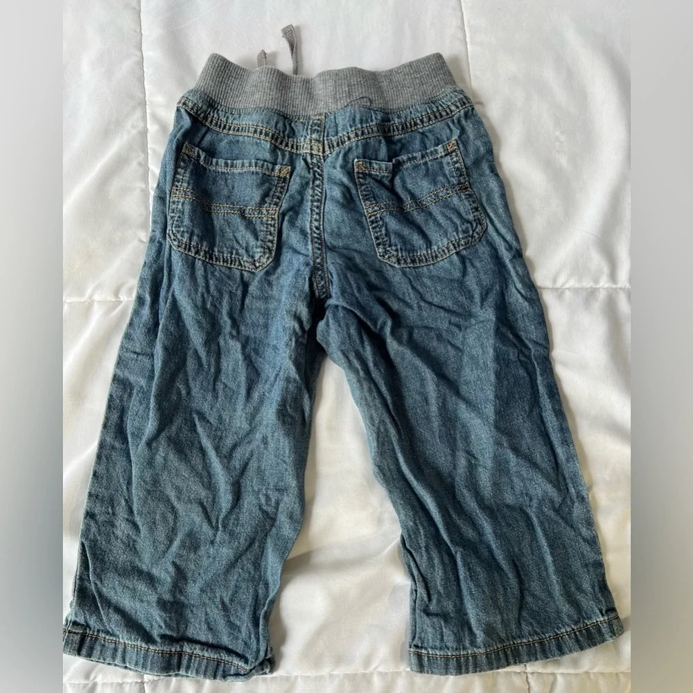 Carters Boys Pull On denim Jeans lightweight
